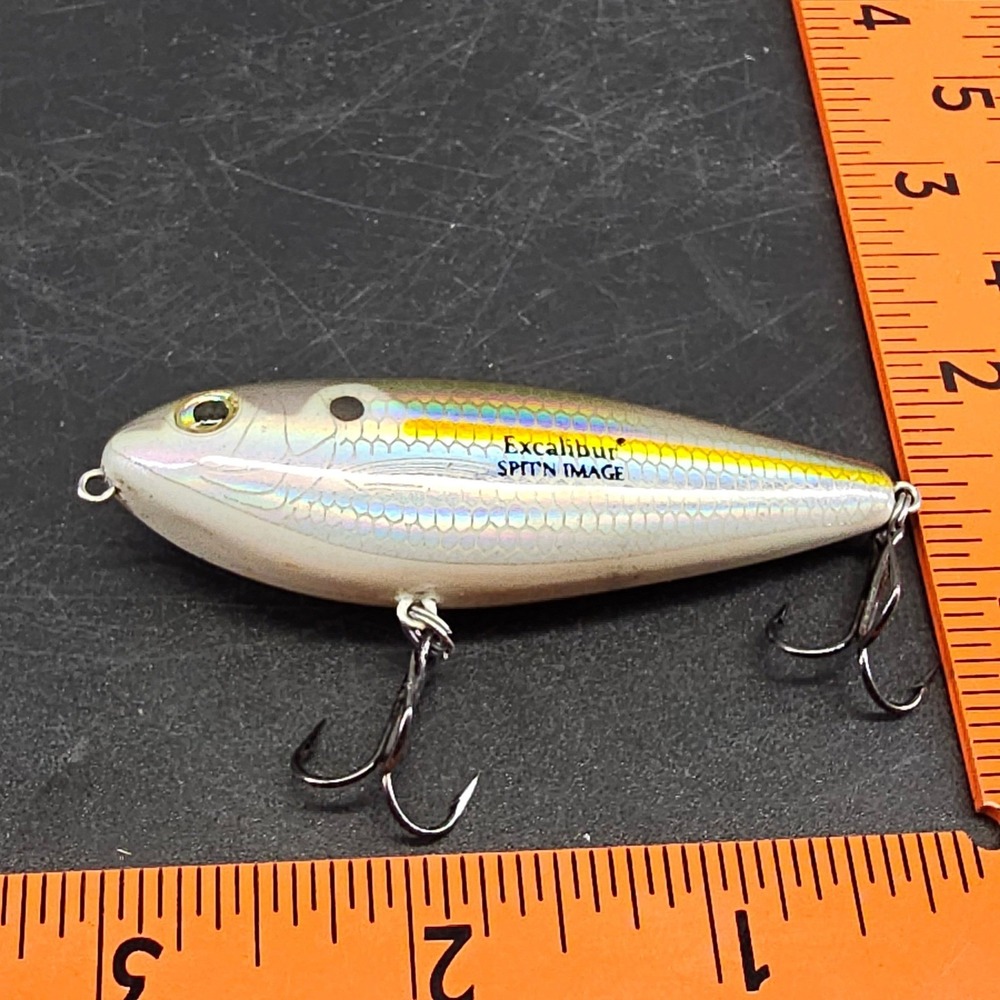 Vintage Excalibur Spit'n Image Bill Dance Signature Topwater Walker Fishing Lure